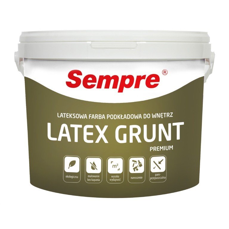 LATEX GRUNT PREMIUM - lateksowa farba podkładowa