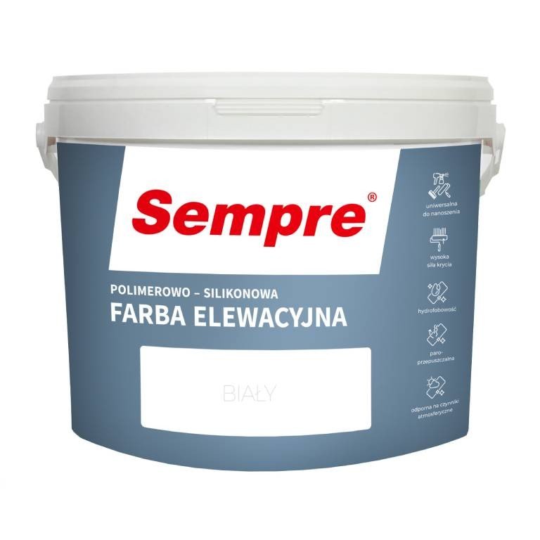 farba elewacyjna polimerowo-silikonowa